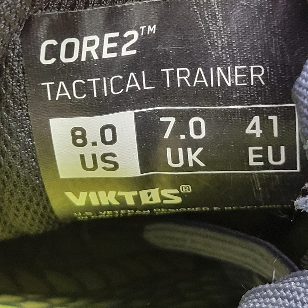 Viktos PTXF Core2 Mens 8 NEW Tactical Training Shoes Athletic Gym Cross Run Navy - Picture 13 of 15